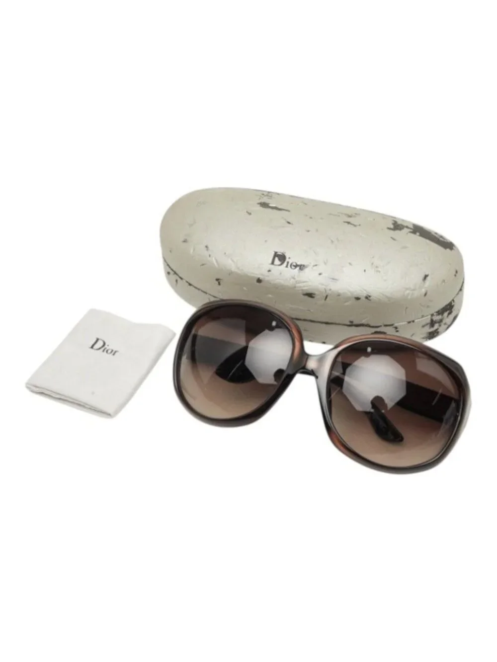 Dior Glossy 1 Sunglasses Brown Acetate Eyewear